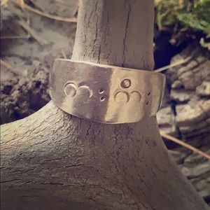 Sterling Silver Friendship Message Ring